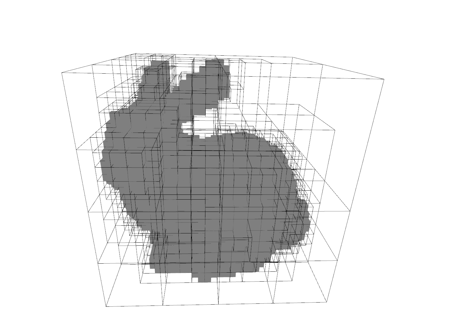 Octree 结构示意